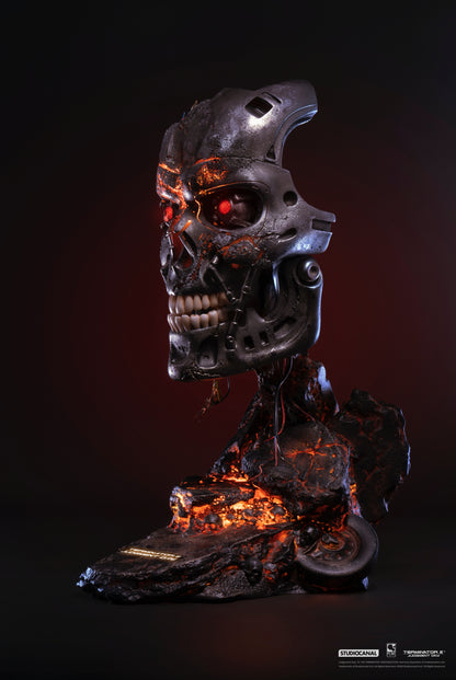 Terminator 2 - T-800 Battle Damaged 1:1 Scale Art Mask
