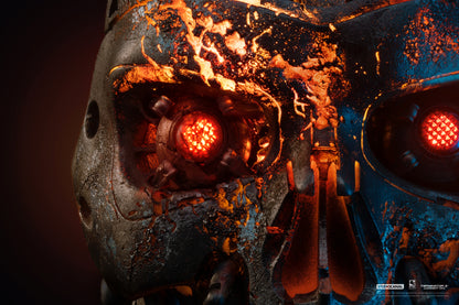 Terminator 2 - T-800 Battle Damaged 1:1 Scale Art Mask