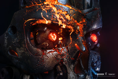 Terminator 2 - T-800 Battle Damaged 1:1 Scale Art Mask