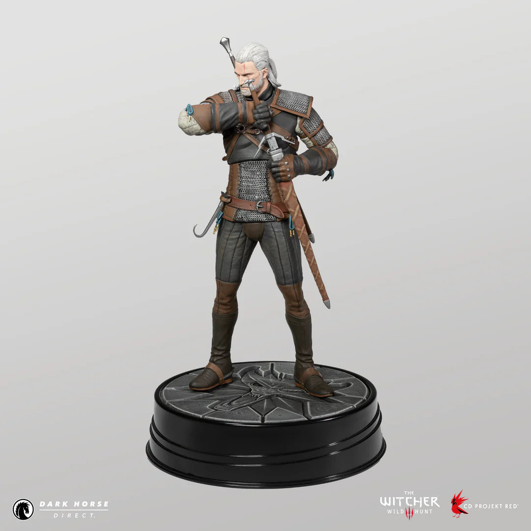 Witcher 3 Wild Hunt PVC Statue Heart of Stone Geralt Deluxe 24 cm