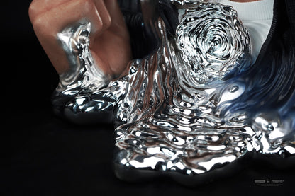 Terminator 2 - T-1000 1:1 Scale DELUXE Art Mask - Painted