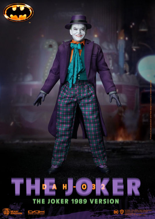 Batman 1989 Dynamic 8ction Heroes Actionfigur 1/9 The Joker 21 cm