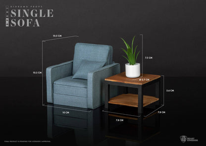 Diorama Props Series Zubehör-Set Single Sofa Set