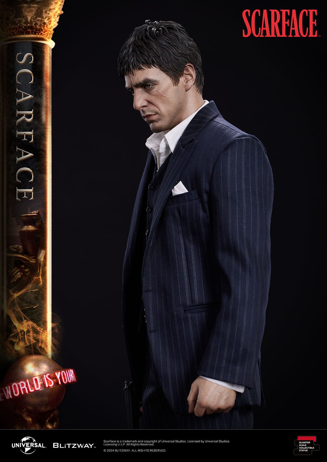 Scarface Superb Scale Statue 1/4 Tony Montana 53 cm