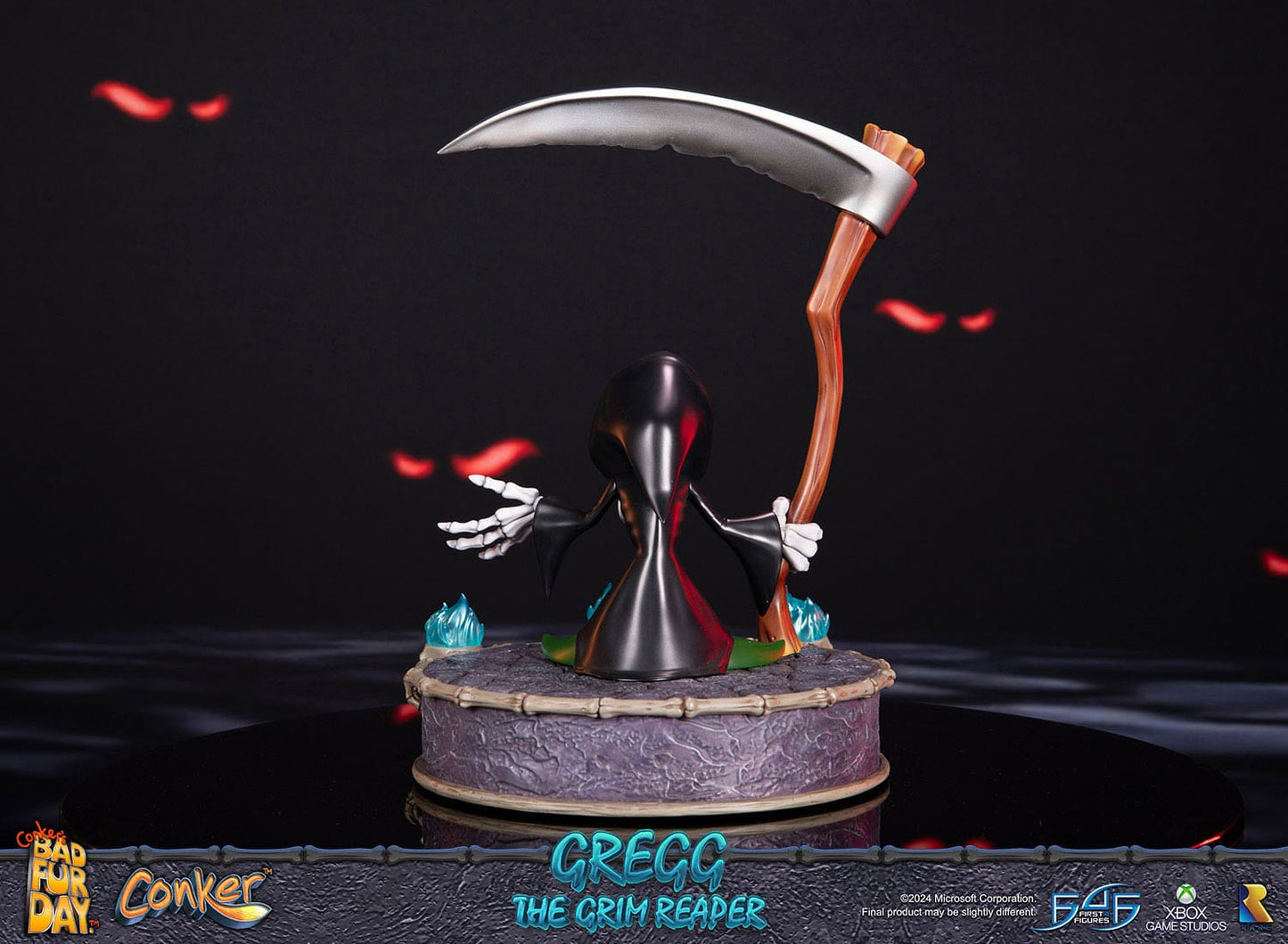 Conker: Conker's Bad Fur Day Statue Gregg the Grim Reaper 36 cm