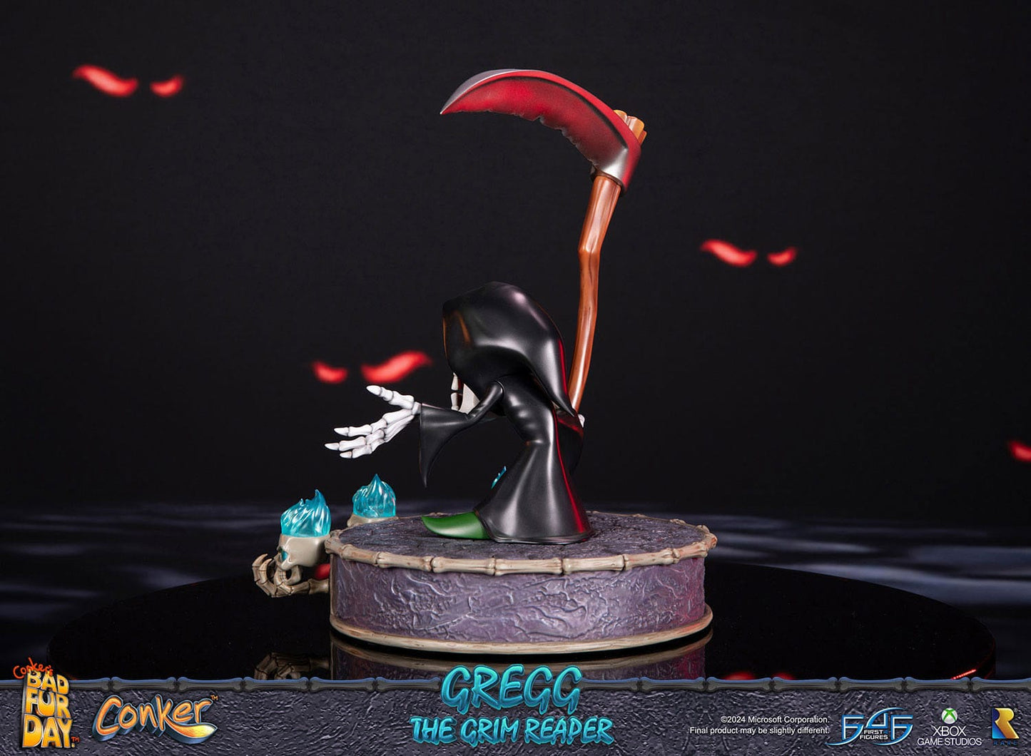 Conker: Conker's Bad Fur Day Statue Gregg the Grim Reaper 36 cm