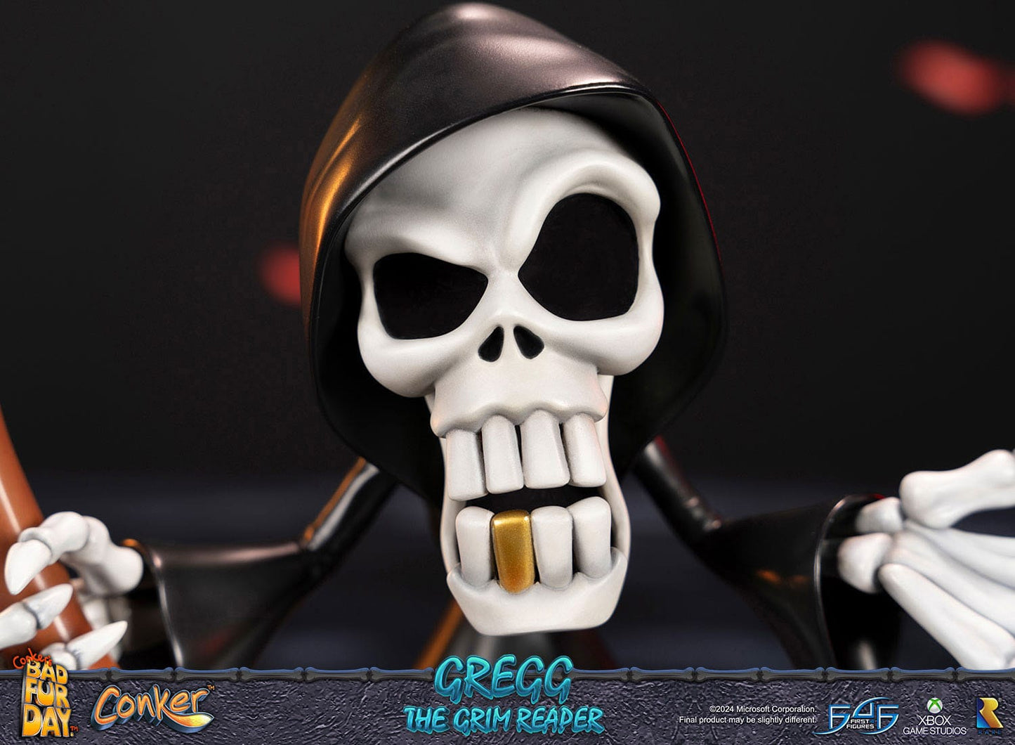 Conker: Conker's Bad Fur Day Statue Gregg the Grim Reaper 36 cm