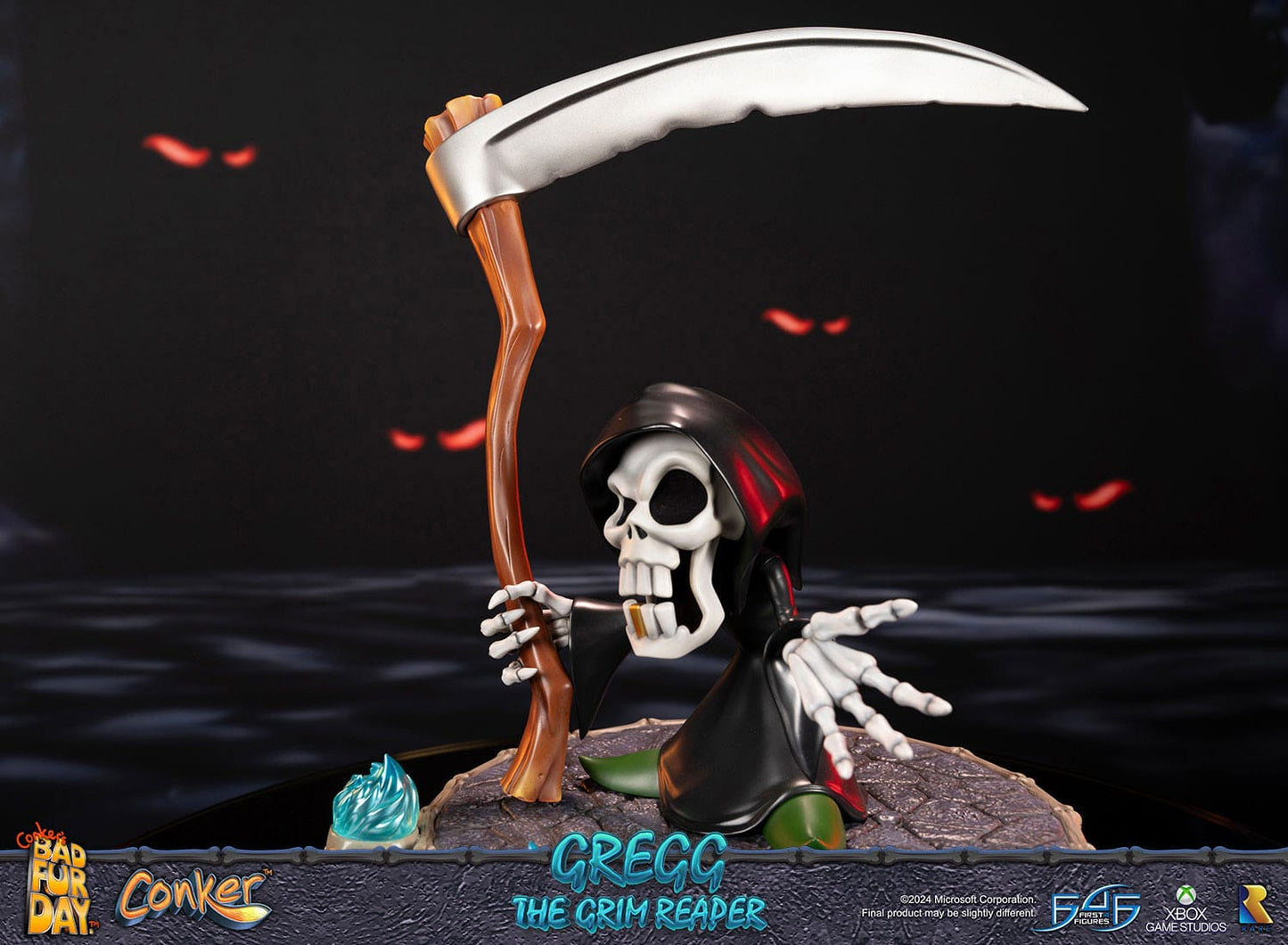 Conker: Conker's Bad Fur Day Statue Gregg the Grim Reaper 36 cm