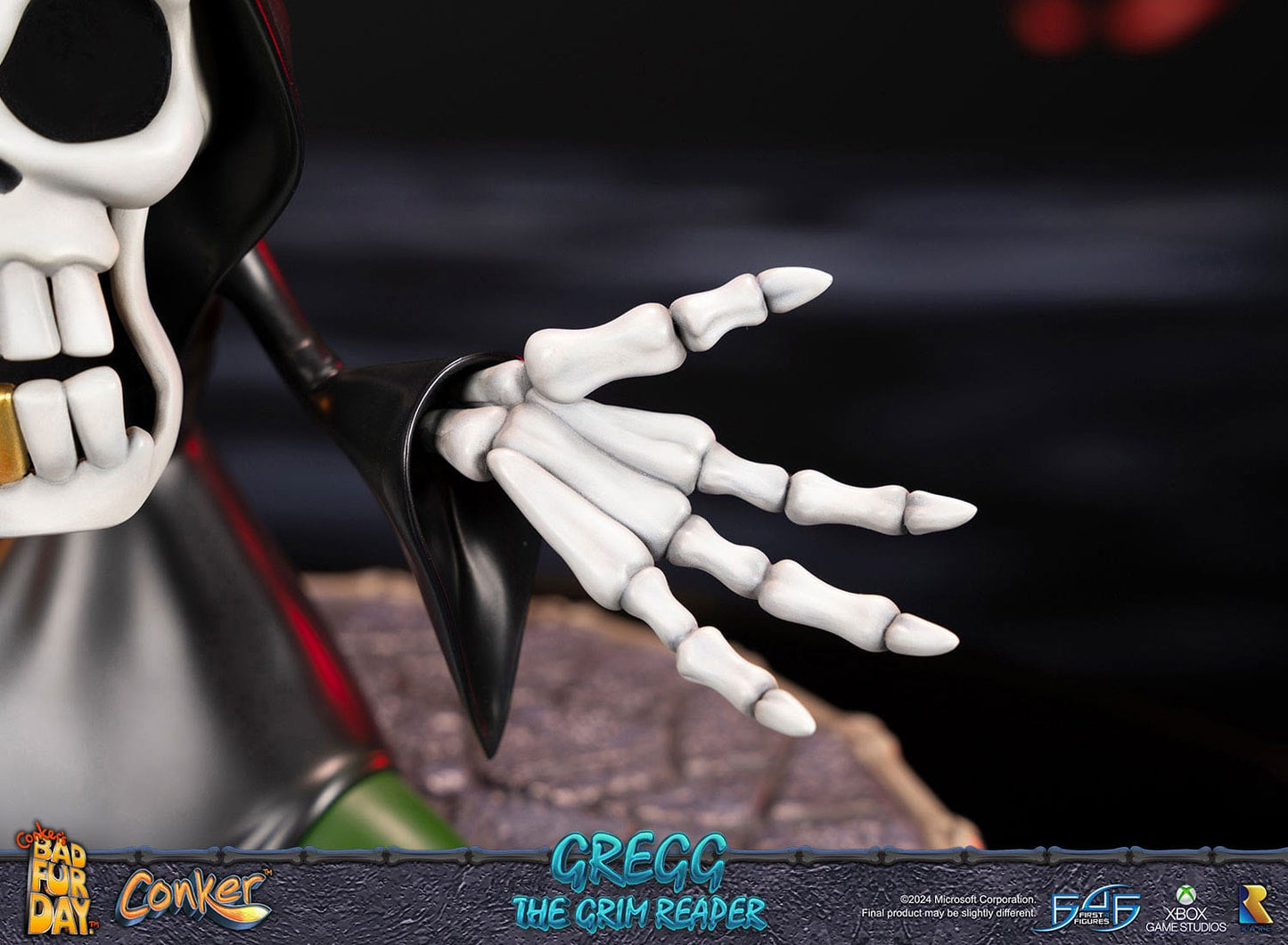 Conker: Conker's Bad Fur Day Statue Gregg the Grim Reaper 36 cm