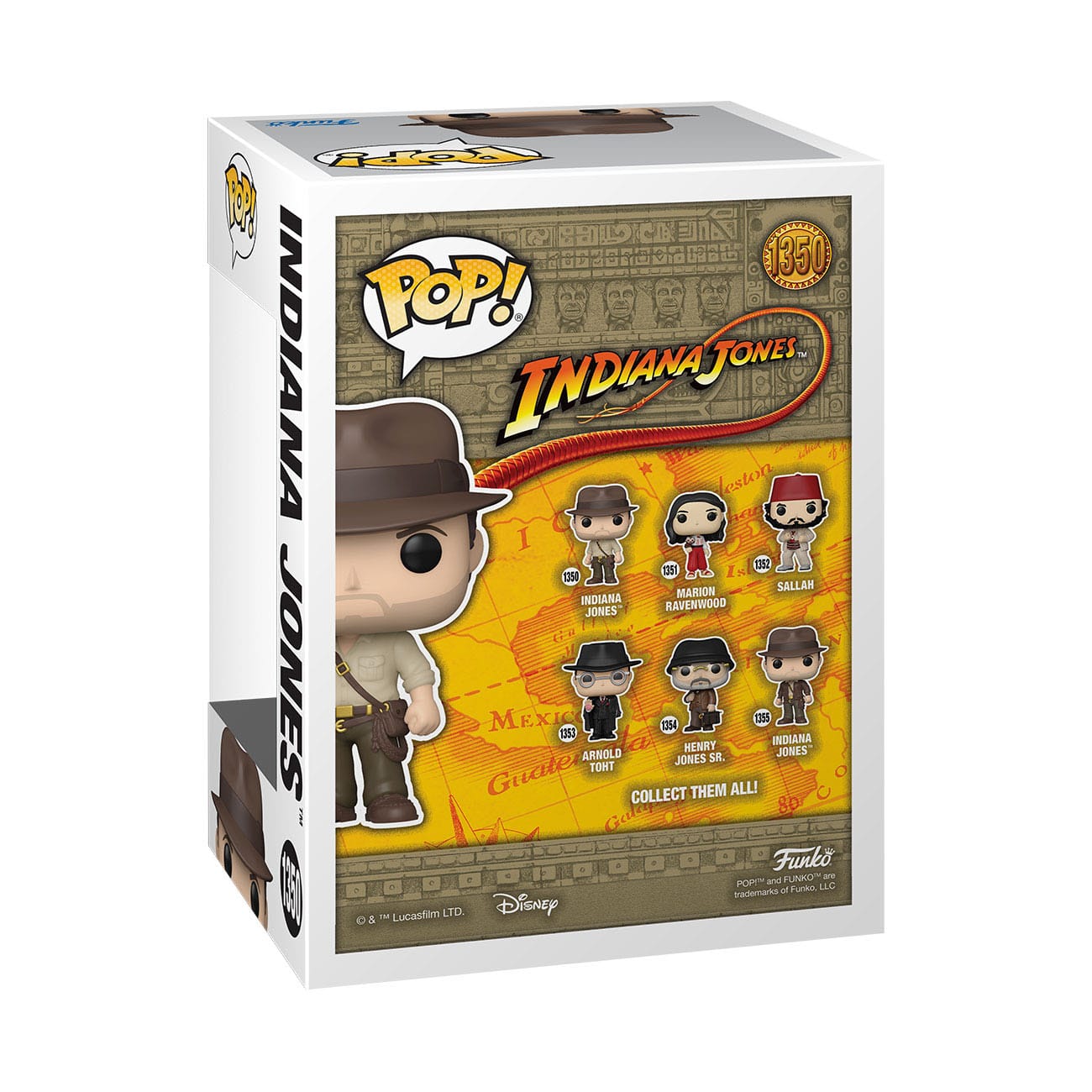 Indiana Jones POP! Movies Vinyl Figur Indiana Jones 9 cm