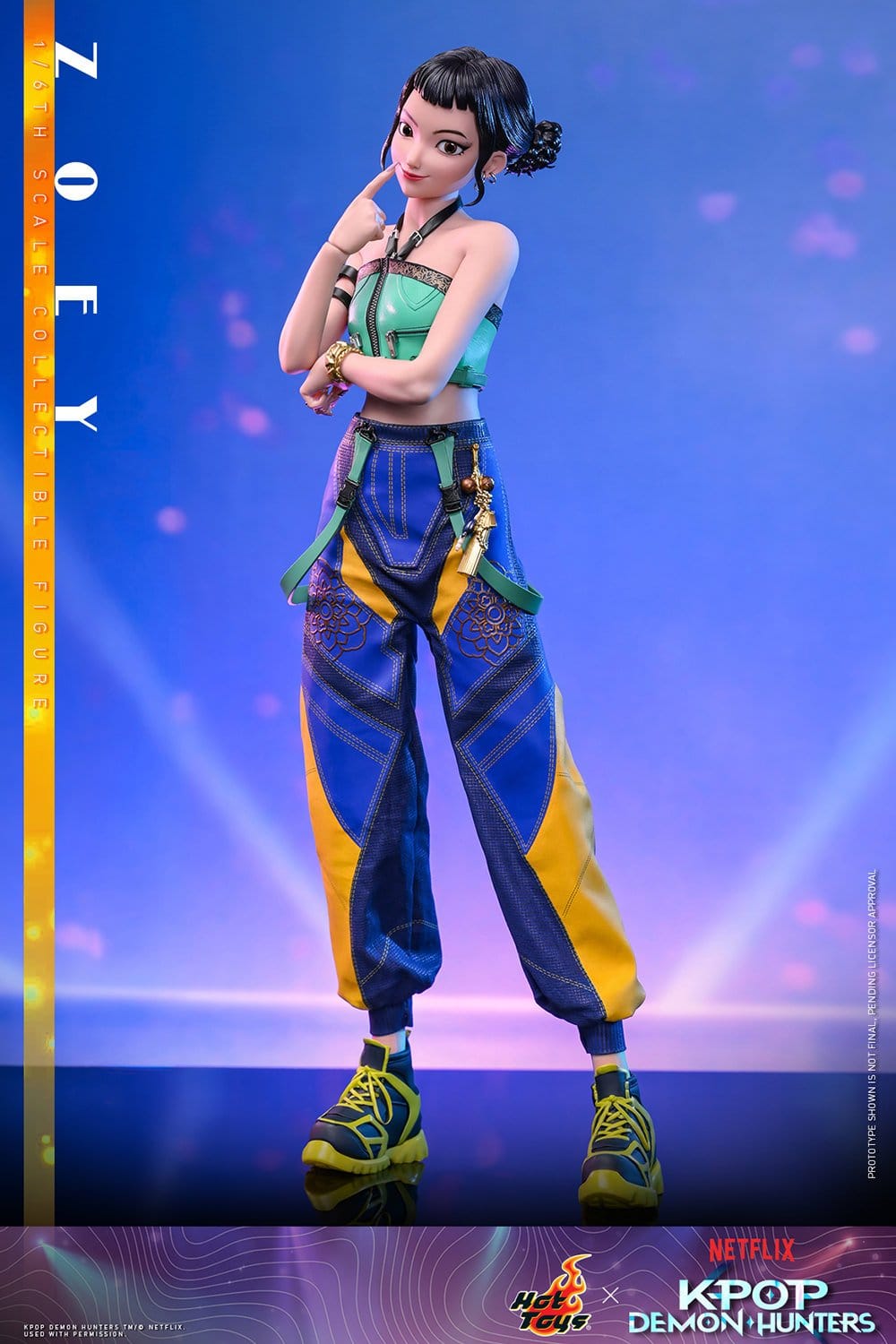 KPop Demon Hunters Actionfigur 1/6 Zoey 27 cm