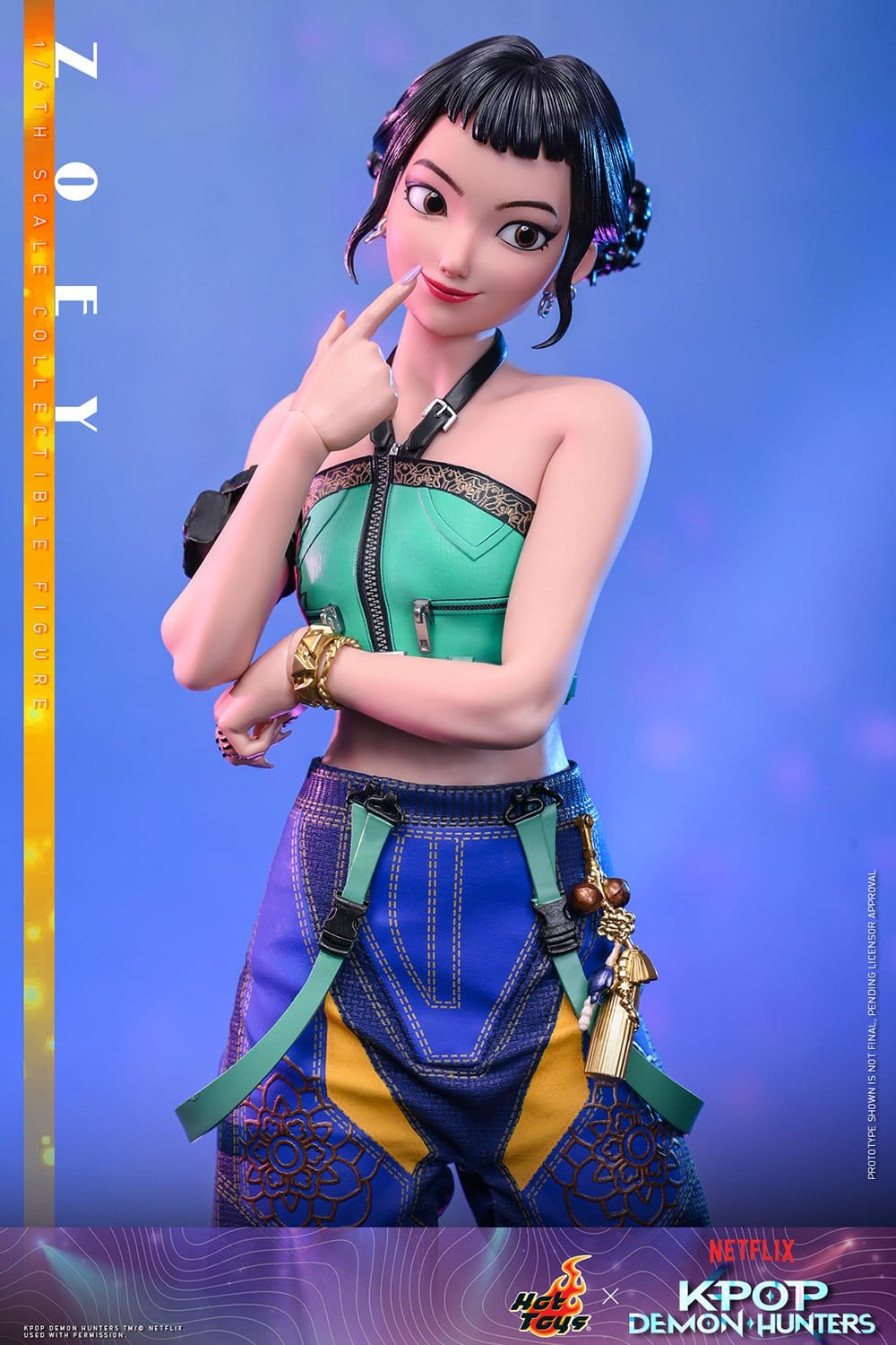 KPop Demon Hunters Actionfigur 1/6 Zoey 27 cm