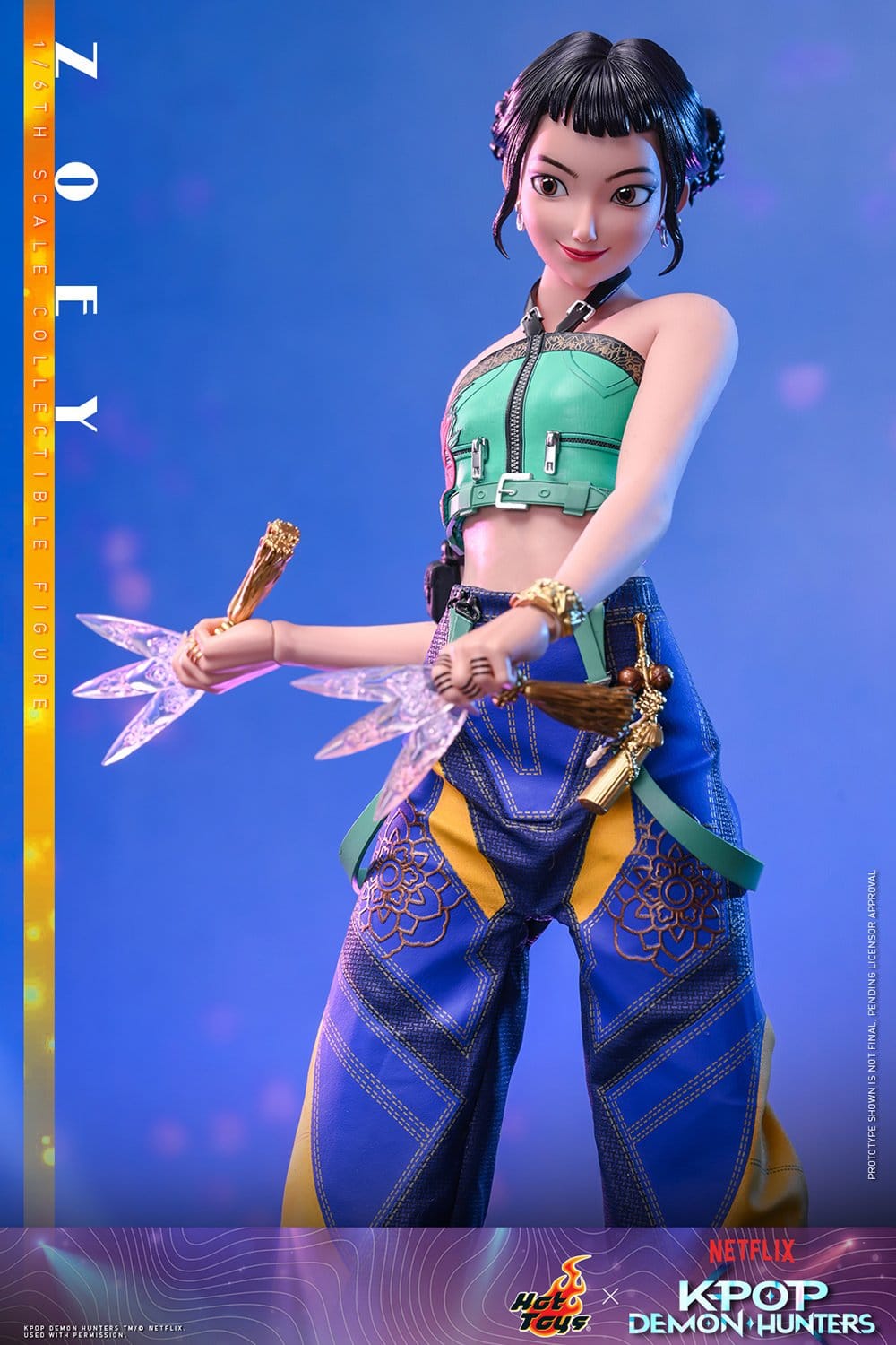 KPop Demon Hunters Actionfigur 1/6 Zoey 27 cm