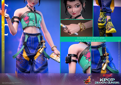 KPop Demon Hunters Actionfigur 1/6 Zoey 27 cm