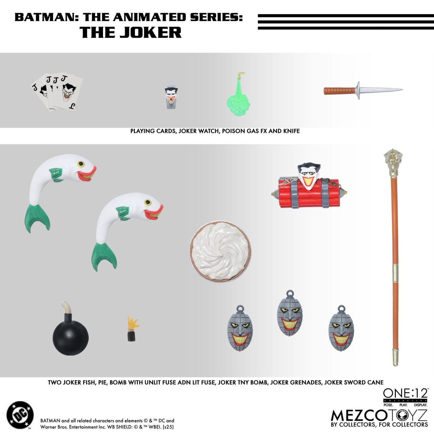 Batman: The Animated Series Actionfigur 1/12 The Joker 17 cm