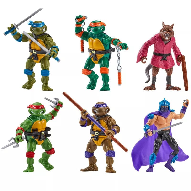 Teenage Mutant Ninja Turtles Actionfiguren 1988 Remastered heo EU Exclusive