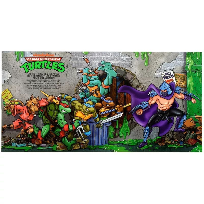 Teenage Mutant Ninja Turtles Actionfiguren 1988 Remastered heo EU Exclusive