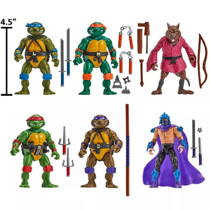 Teenage Mutant Ninja Turtles Actionfiguren 1988 Remastered heo EU Exclusive