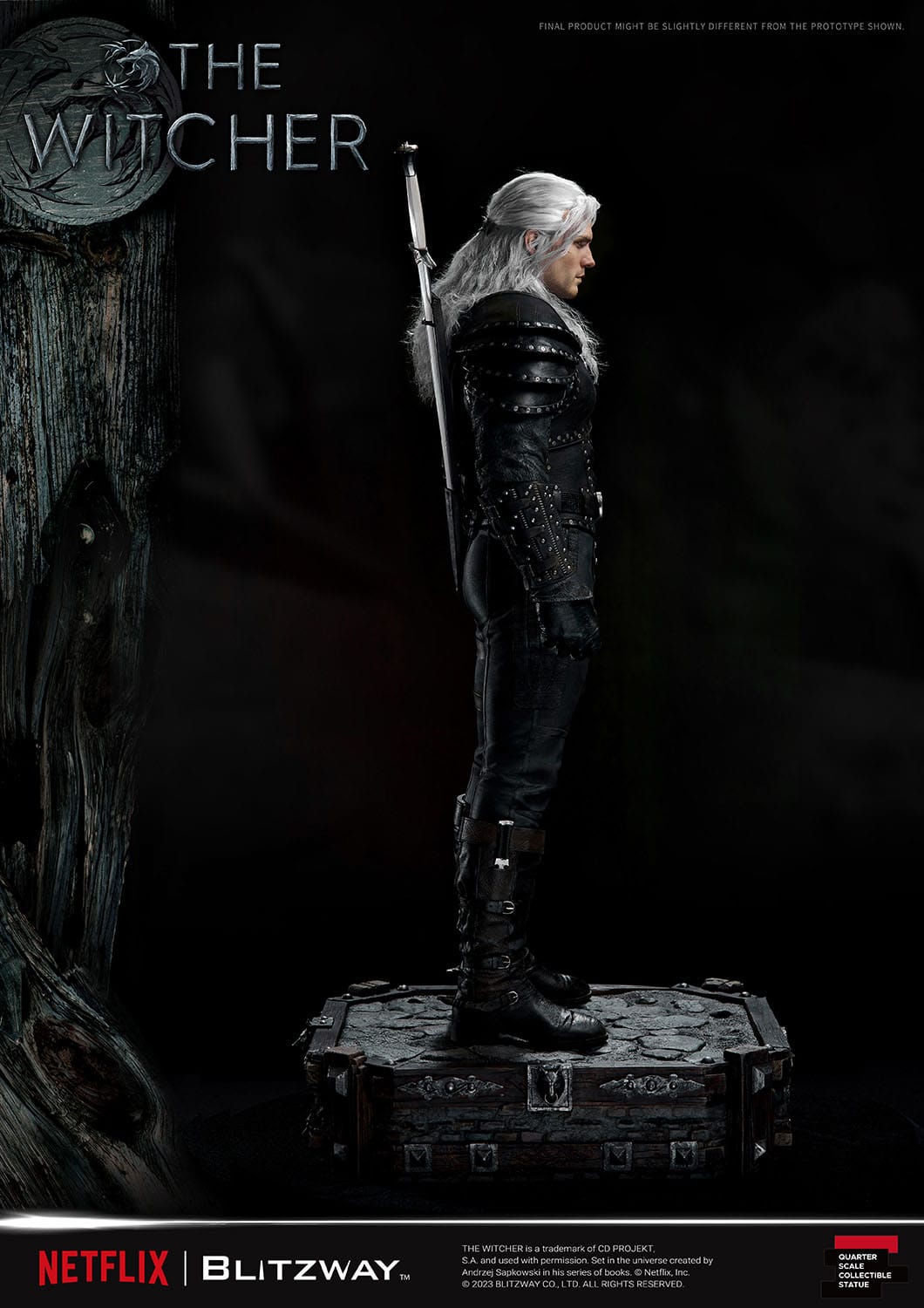 The Witcher Superb Scale Statue 1/4 Geralt of Rivia 56 cm