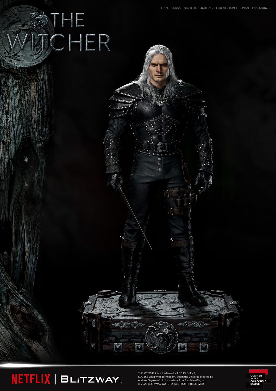 The Witcher Superb Scale Statue 1/4 Geralt of Rivia 56 cm