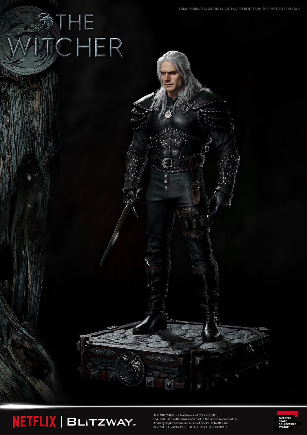 The Witcher Superb Scale Statue 1/4 Geralt of Rivia 56 cm