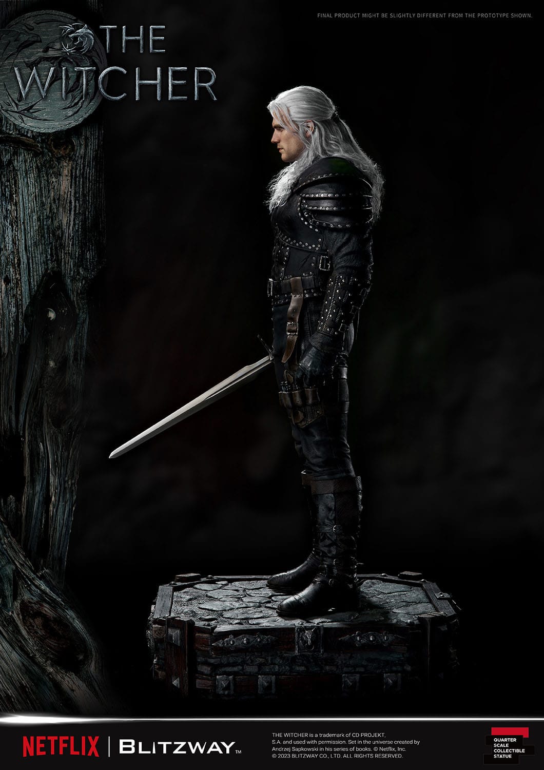 The Witcher Superb Scale Statue 1/4 Geralt of Rivia 56 cm