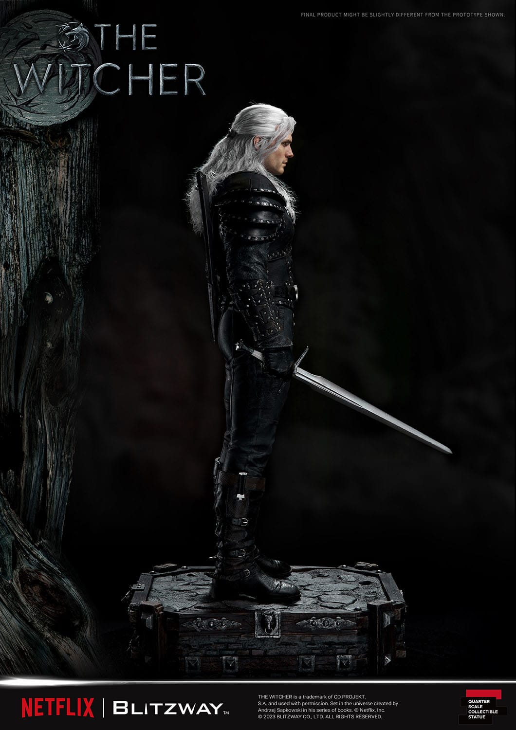 The Witcher Superb Scale Statue 1/4 Geralt of Rivia 56 cm