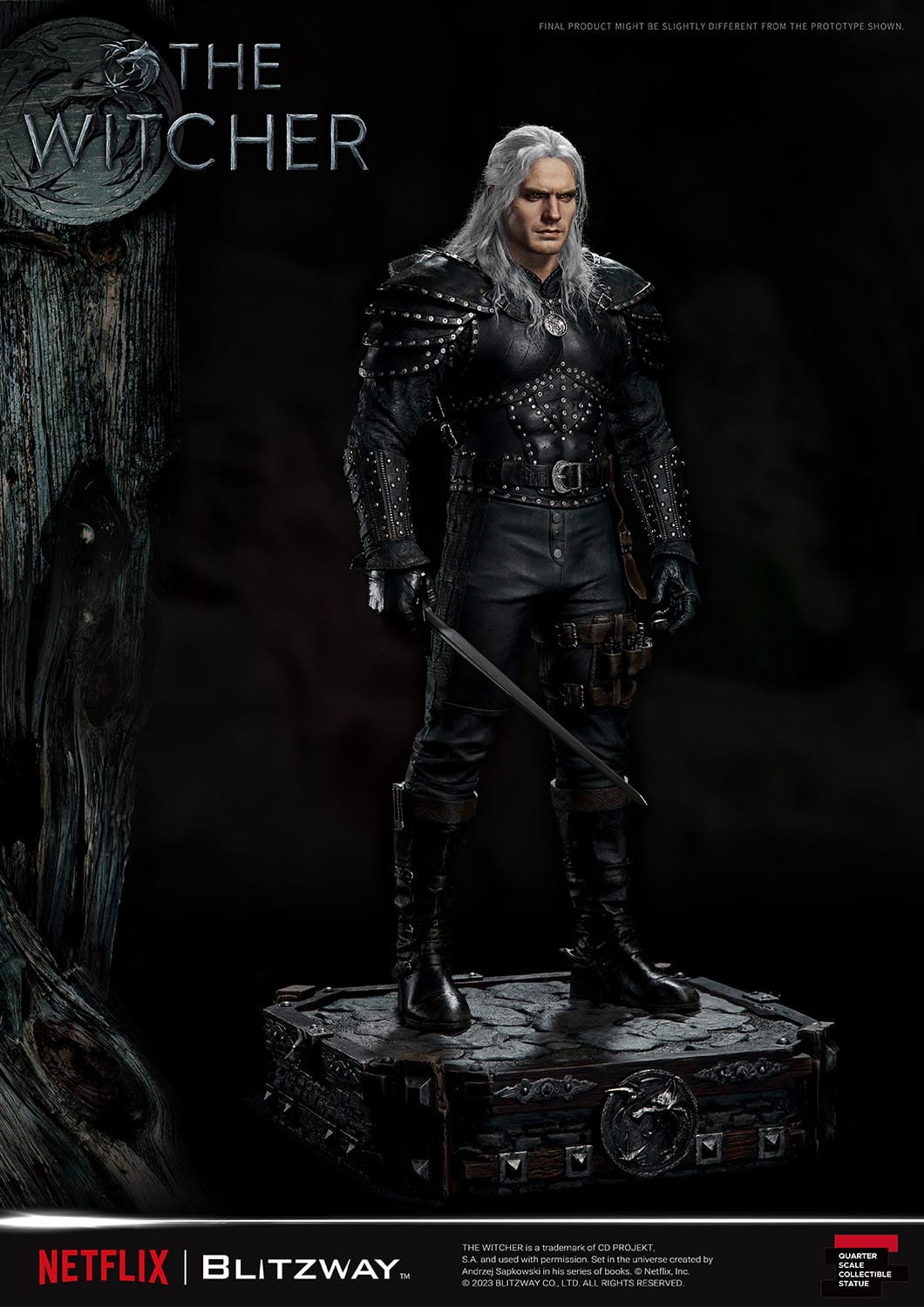 The Witcher Superb Scale Statue 1/4 Geralt of Rivia 56 cm