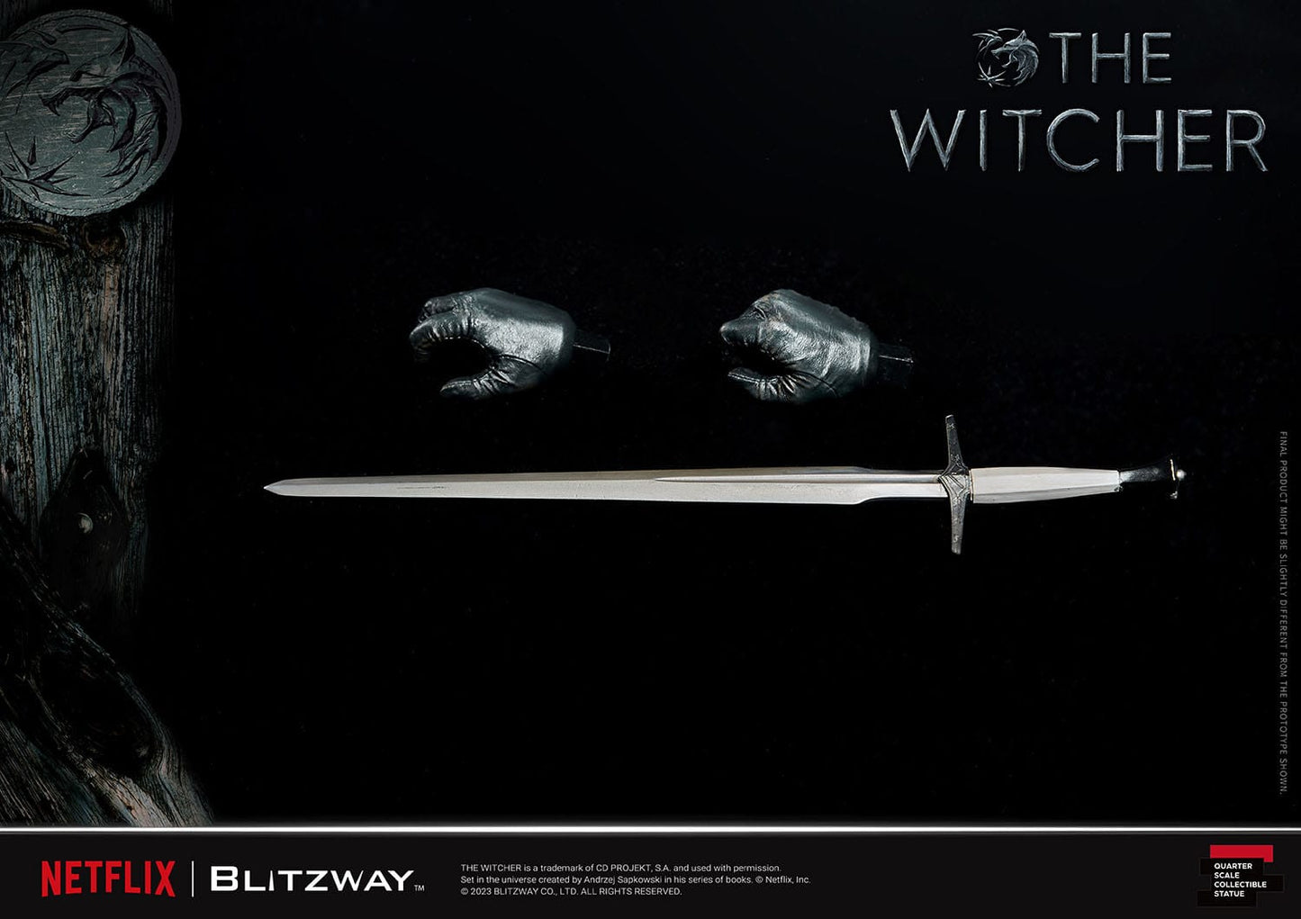 The Witcher Superb Scale Statue 1/4 Geralt of Rivia 56 cm