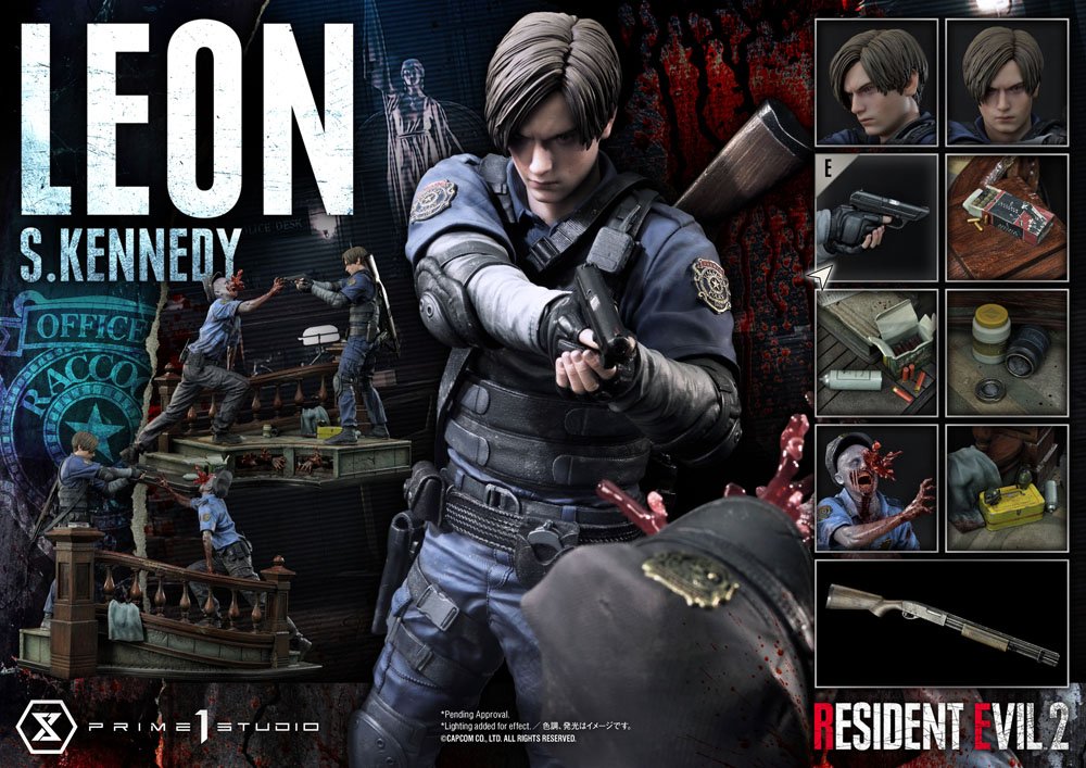 Resident Evil 2 Statue Leon S. Kennedy 58 cm