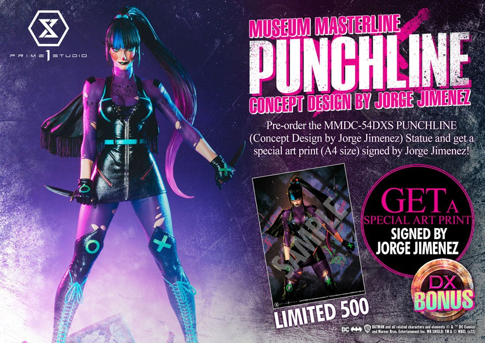 Punchline Deluxe Bonus Version Concept Design by Jorge Jimenez