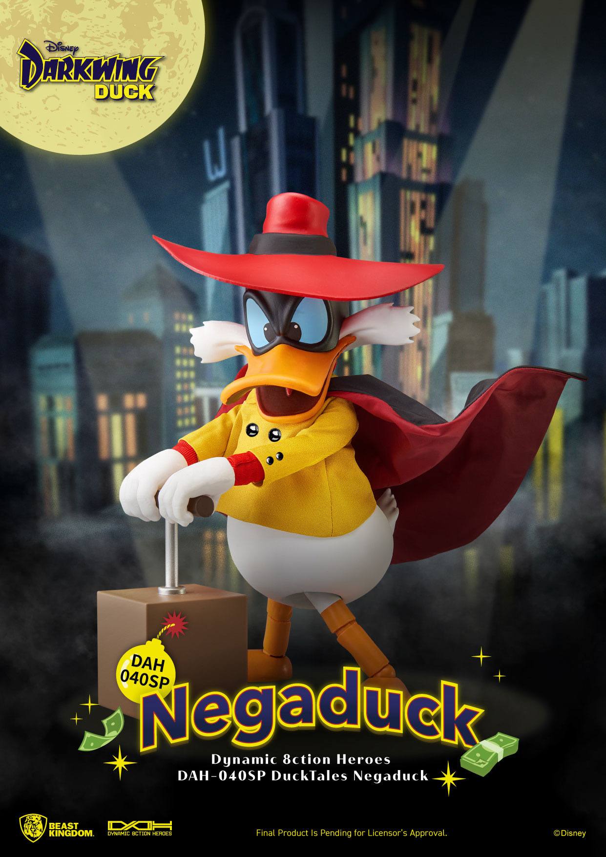 NegaDuck Dynamic 8ction Heroes Actionfigur 1/9 NegaDuck 16 cm